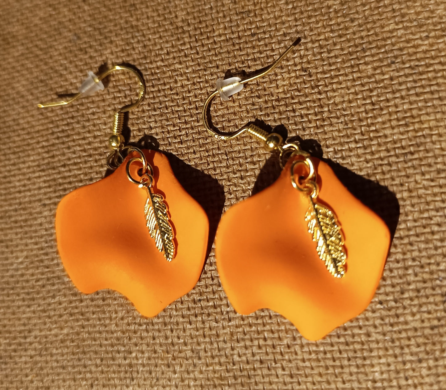 Boucles d'oreilles Pétales & Plumes