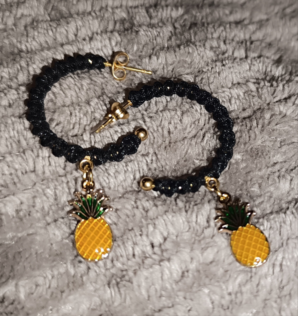 Boucles d'oreilles Ananas 🍍
