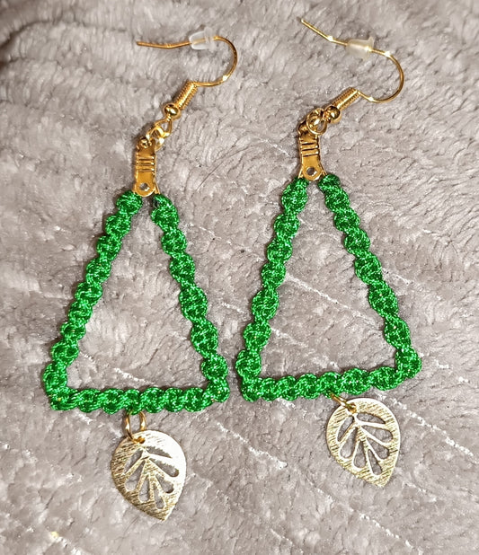 Triangle Bohème - Boucles d'oreilles