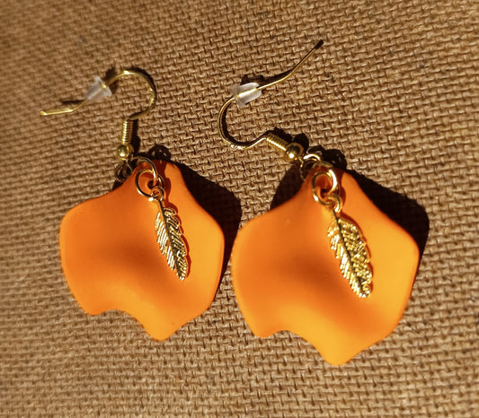 Boucles d'oreilles Pétales & Plumes