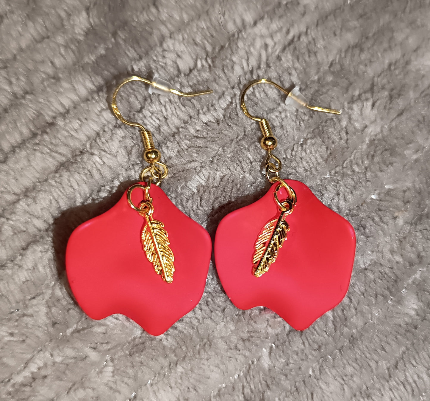 Boucles d'oreilles Pétales & Plumes