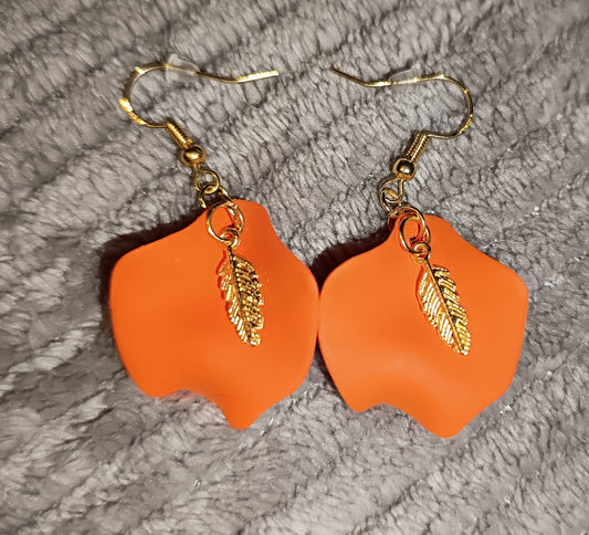 Boucles d'oreilles Pétales & Plumes